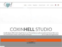 Tablet Screenshot of coxinhellstudio.com